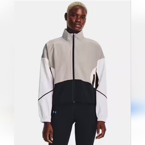 Under Armour Unstoppable Cropped Jacket Women's Size XL - Picture 1 of 15